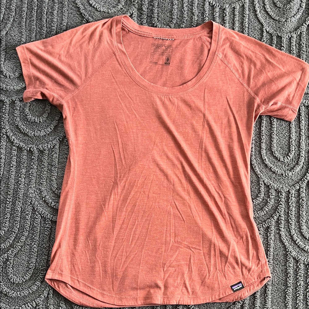 Patagonia Women's Short Sleeve Tee in Coral